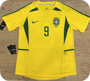 Camisa do Brasil Modelo 2002 - Ronaldo Fenômeno - Tailandesa Retrô