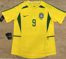 Camisa do Brasil Modelo 2002 - Ronaldo Fenômeno - Tailandesa Retrô